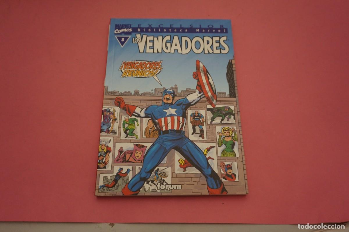 C&oacute;mics: M4B - MARVEL COMICS EXCELSIOR - LOS VENGADORES N&ordm; 3 - BIBLIOTECA MARVEL - FORUM - Foto 1