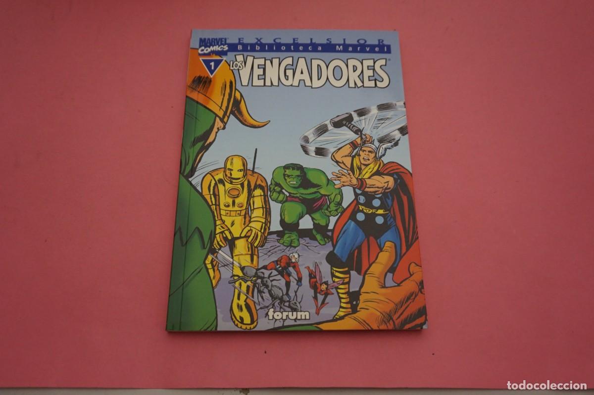 C&oacute;mics: M4B - MARVEL COMICS EXCELSIOR - LOS VENGADORES N&ordm; 1 - BIBLIOTECA MARVEL - FORUM - Foto 1