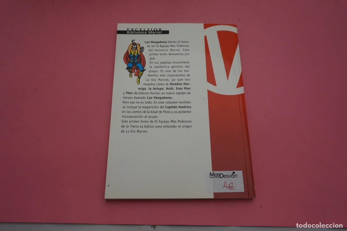 C&oacute;mics: M4B - MARVEL COMICS EXCELSIOR - LOS VENGADORES N&ordm; 1 - BIBLIOTECA MARVEL - FORUM - Foto 4