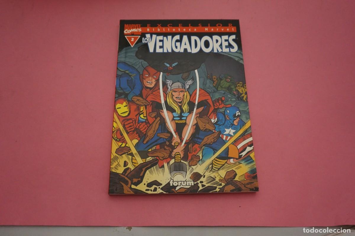 C&oacute;mics: M4B - MARVEL COMICS EXCELSIOR - LOS VENGADORES N&ordm; 2 - BIBLIOTECA MARVEL - FORUM - Foto 1