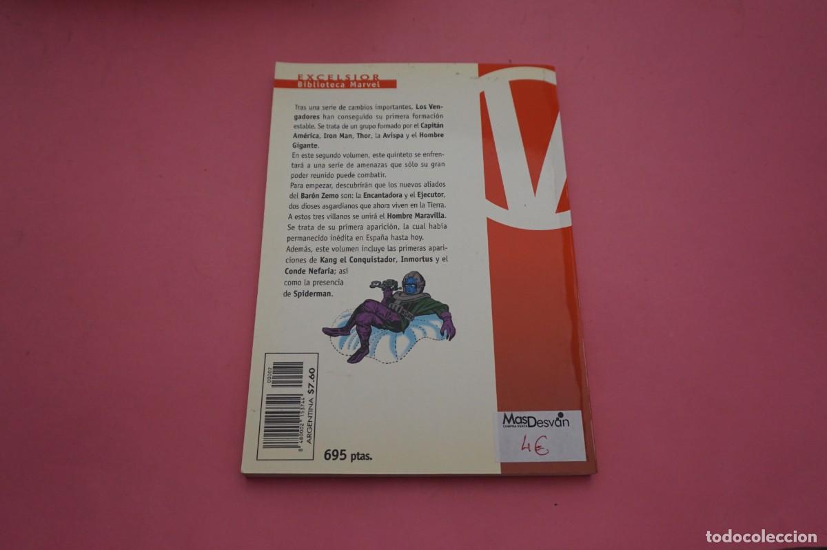 C&oacute;mics: M4B - MARVEL COMICS EXCELSIOR - LOS VENGADORES N&ordm; 2 - BIBLIOTECA MARVEL - FORUM - Foto 4