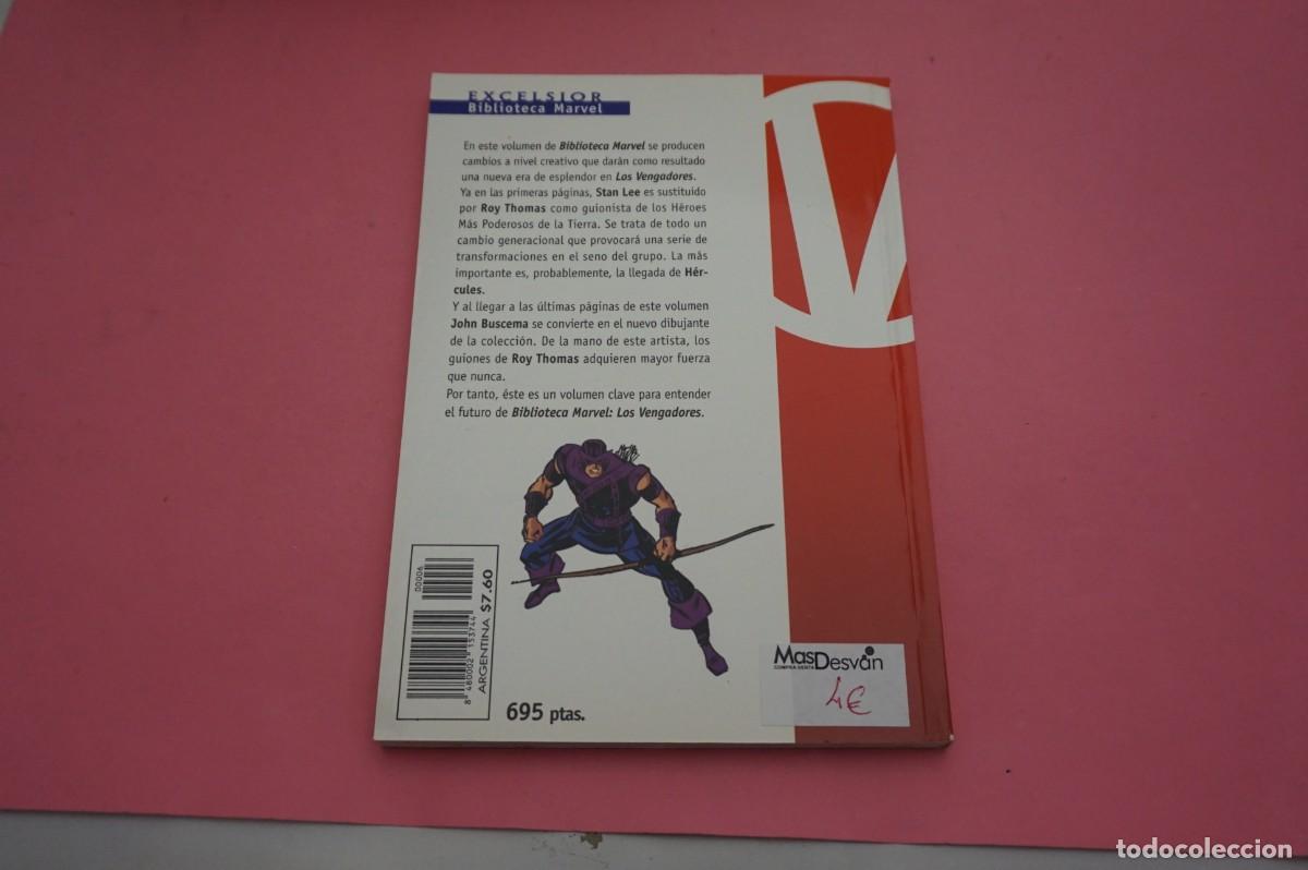 C&oacute;mics: M4B - MARVEL COMICS EXCELSIOR - LOS VENGADORES N&ordm; 6 - BIBLIOTECA MARVEL - FORUM - Foto 4