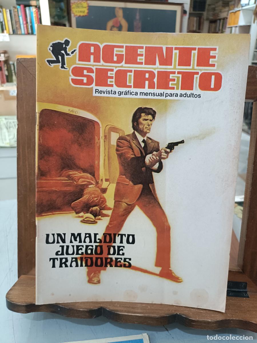 C&oacute;mics: Agente Secreto - Un maldito Juego de traidores, n&ordm; 8 - Producciones Editoriales