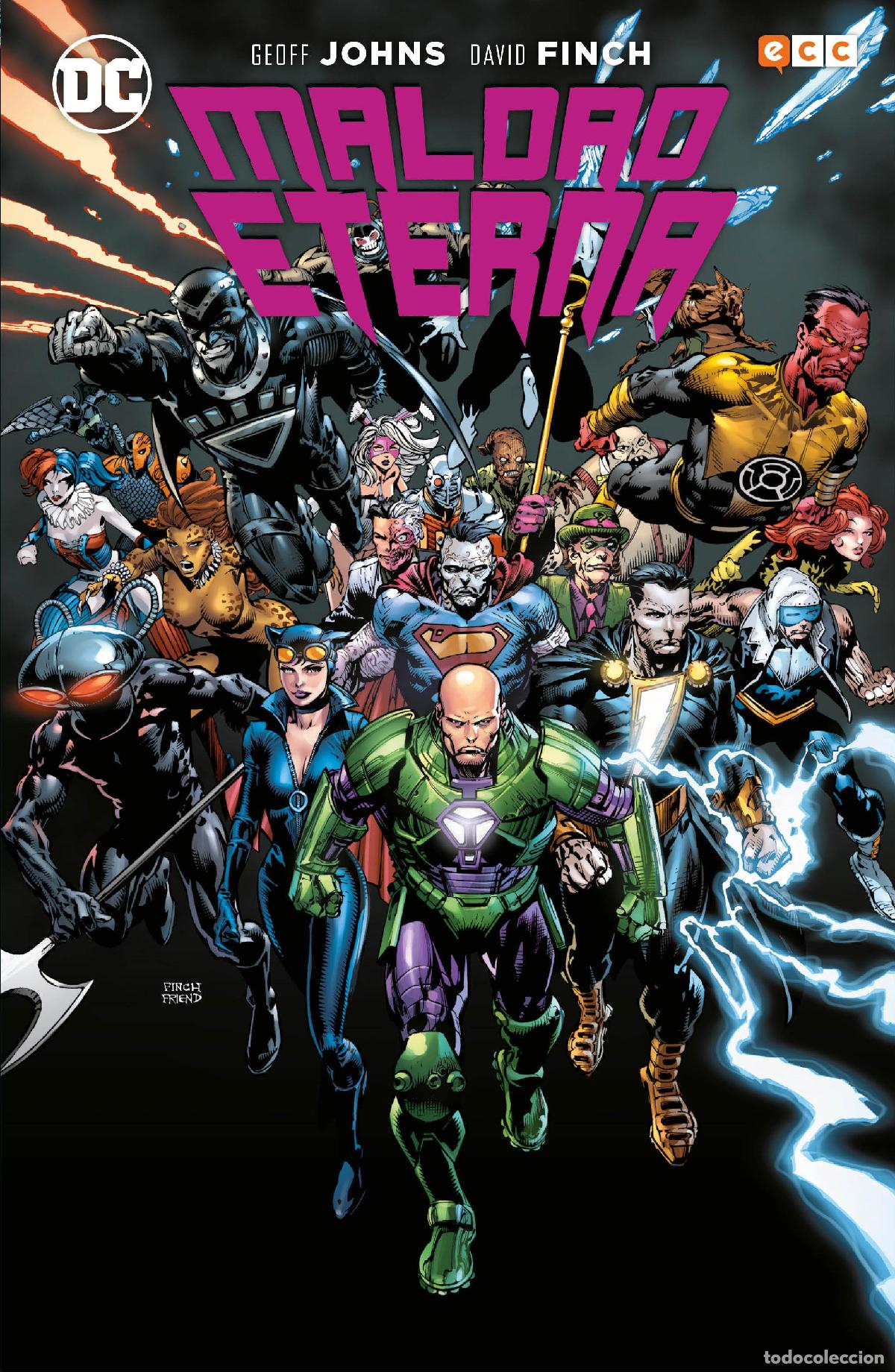 C&oacute;mics: Maldad Eterna (Segunda edici&oacute;n) - Geoff Johns, David Finch