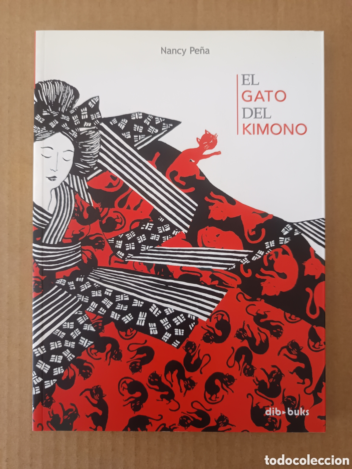 C&oacute;mics: El Gato del Kimono, por Nancy Pe&ntilde;a (Dibbuks, 2008).