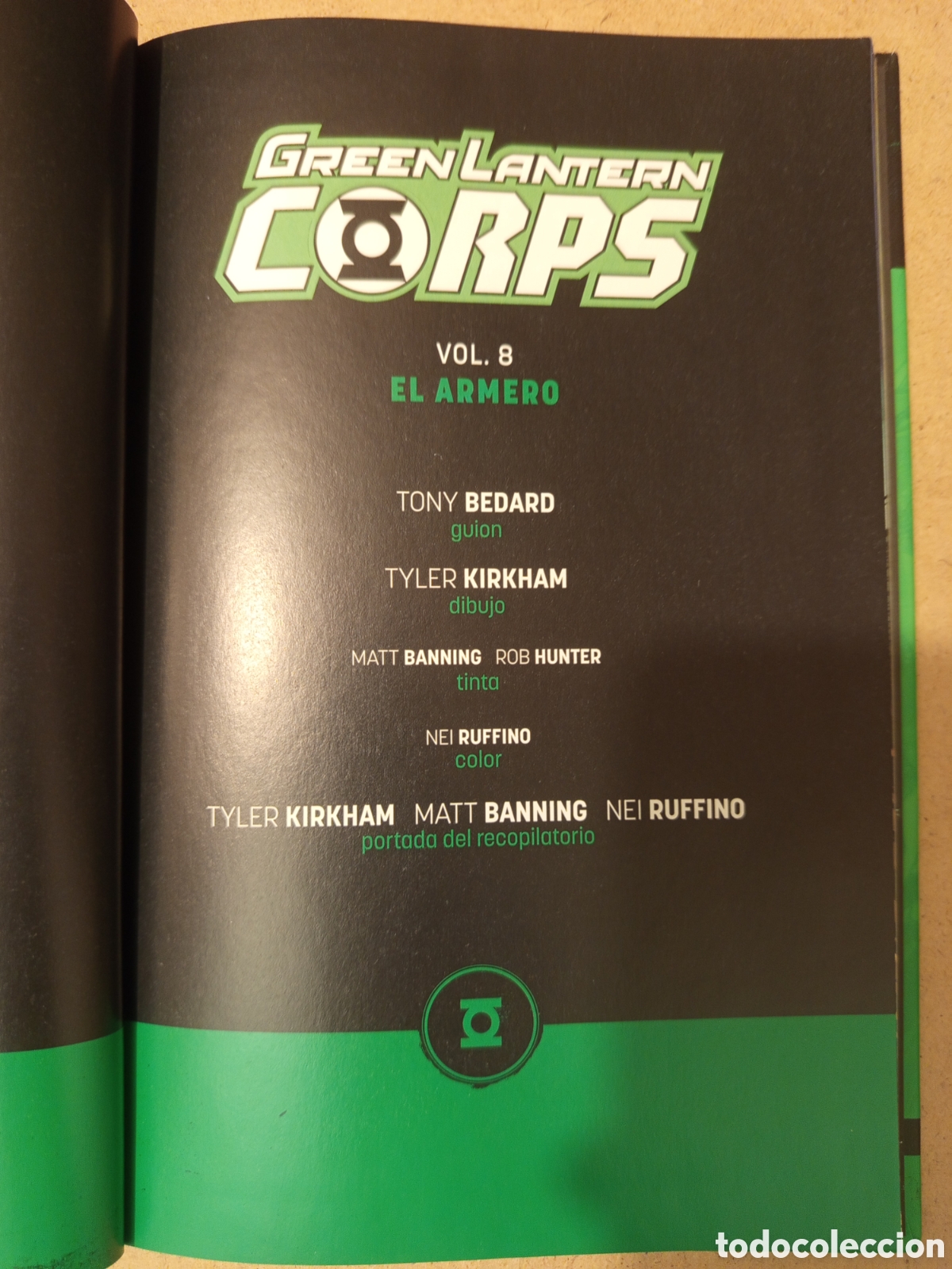 C&oacute;mics: GREEN LANTERN CORPS. EL ARMERO (TONY BEDARD / TYLER KIRKHAM) - Foto 3