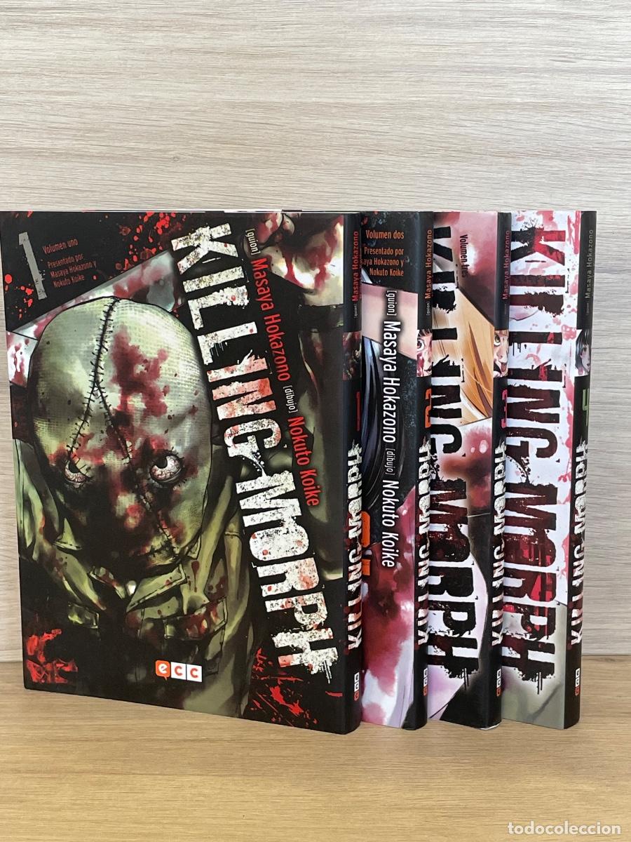 C&oacute;mics: Killing Morph / Completo 4 vol&uacute;menes / Masaya Hokazono, Nokuto Koike