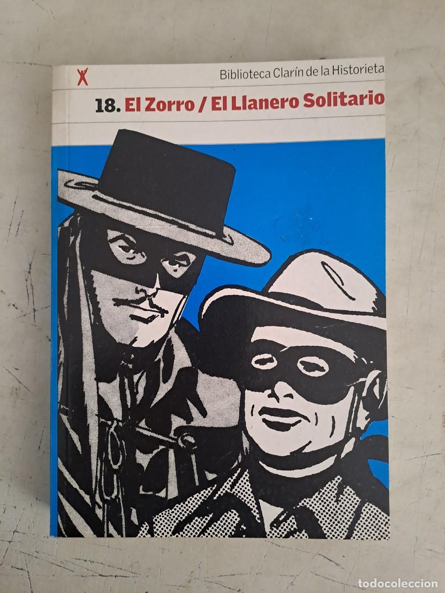 C&oacute;mics: Biblioteca Clar&iacute;n de la historieta 18, el Zorro/el llanero solitario Bolsa DA
