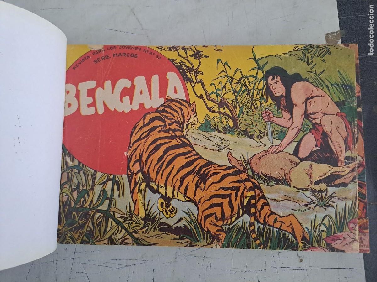 C&oacute;mics: Bengala completa 54 n&uacute;meros en un tomo, Maga en buen estado Bolsa DA