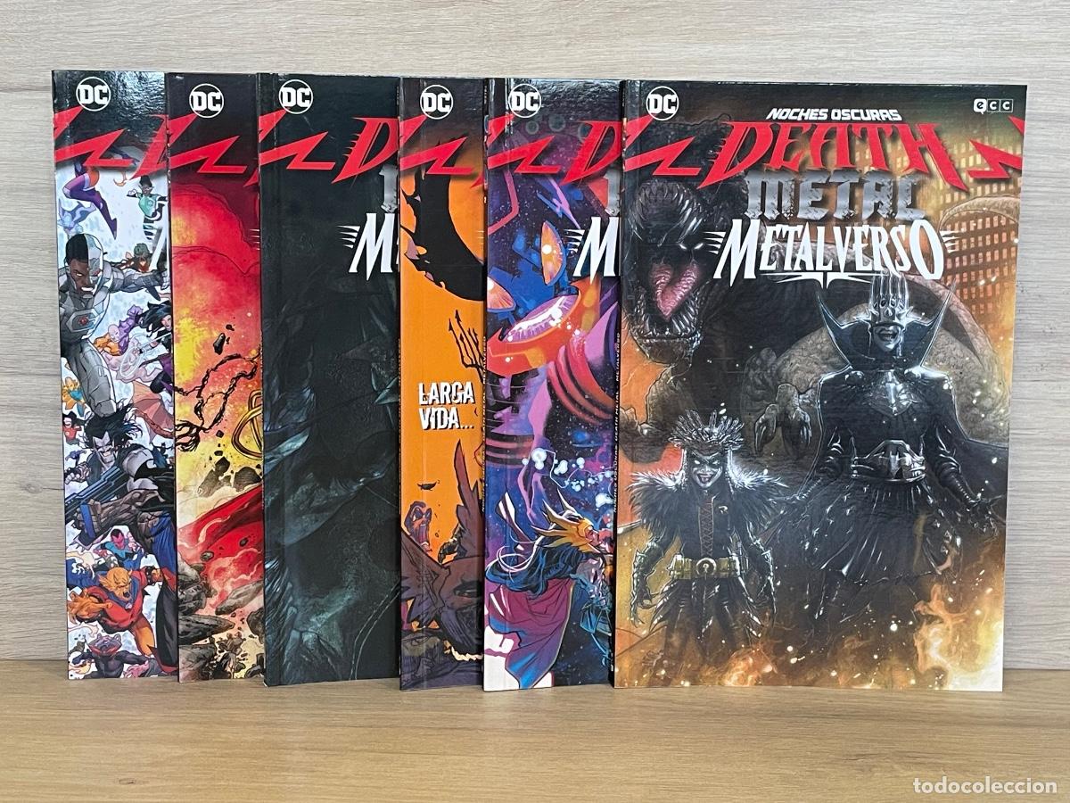 C&oacute;mics: Noches Oscuras: Death Metal - Metalverso / Completo 6 vol&uacute;menes / Scott Snyder, Peter Tomasi, James