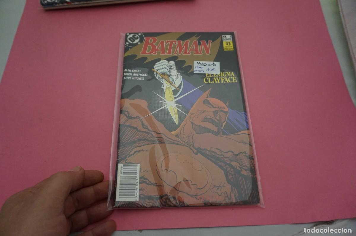C&oacute;mics: 17D/ 2 VOLUMENES COMPLETA - DC - BATMAN - EDICIONES ZINCO - EL ENIGMA CLAYFACE