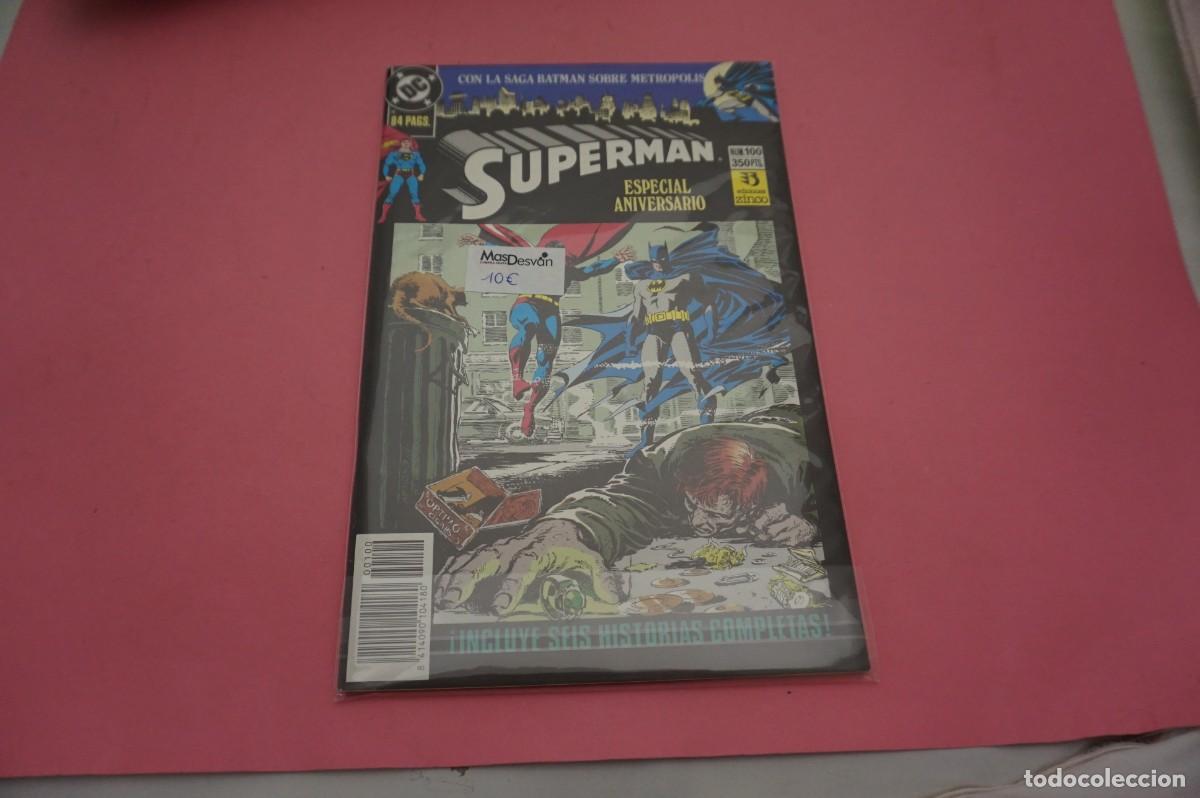 C&oacute;mics: 17D/ - DC - SUPERMAN - ESPECIAL ANIVERSARIO - CON LA SAGA BATMAN SOBRE METROPOLIS