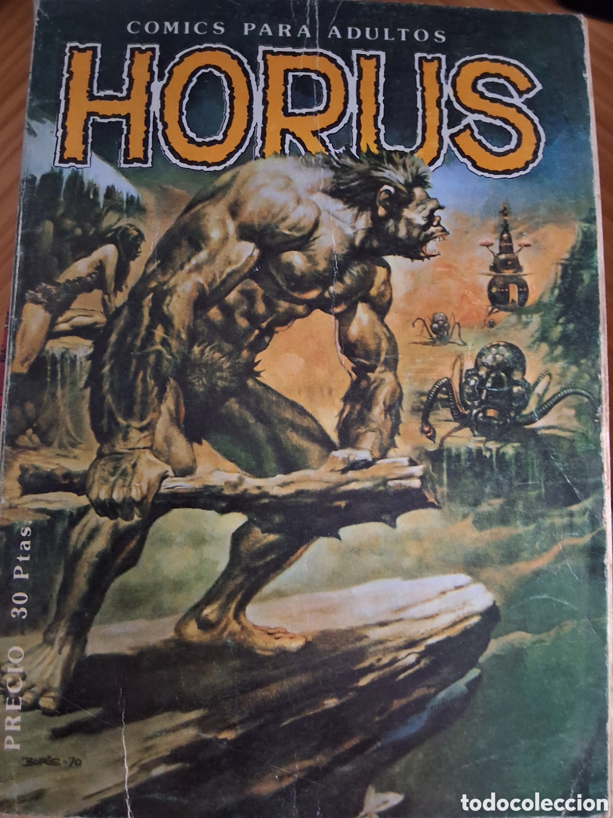 C&oacute;mics: Horus comic n&uacute;mero 1 a&ntilde;o 1973 edita producciones