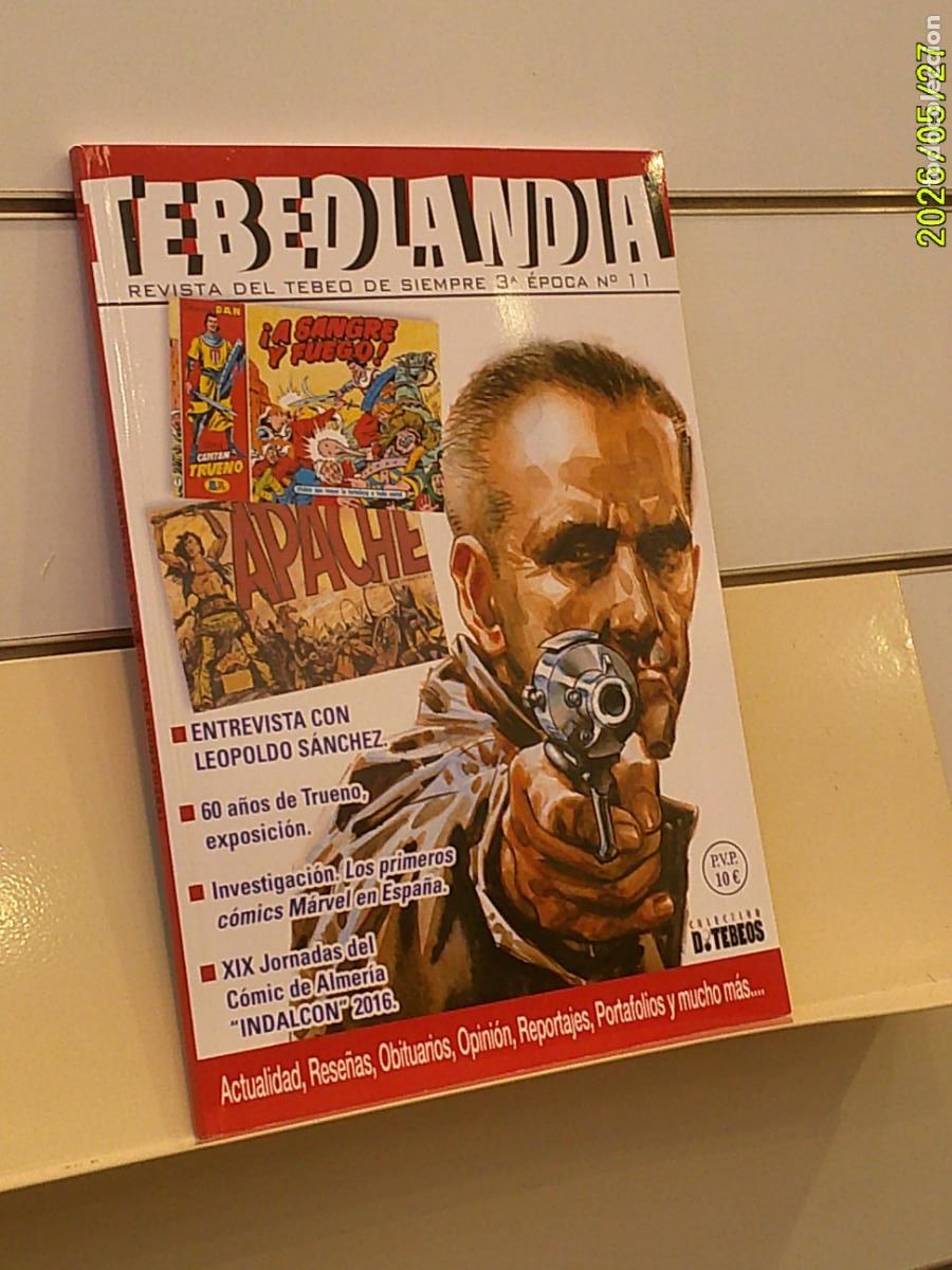 C&oacute;mics: TEBEOLANDIA LA REVISTA DEL TEBEO DE SIEMPRE 3&ordf; EPOCA N&ordm; 11 - COLECTIVO D. TEBEOS