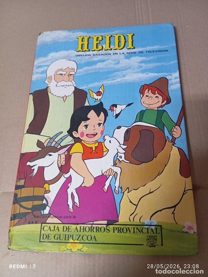 C&oacute;mics: COMIC HEIDI / EDICION ESPECIAL PARA LA CAJA DE AHORROS PROVINCIAL DE GUIPUZCOA / TAPA DURA 1976