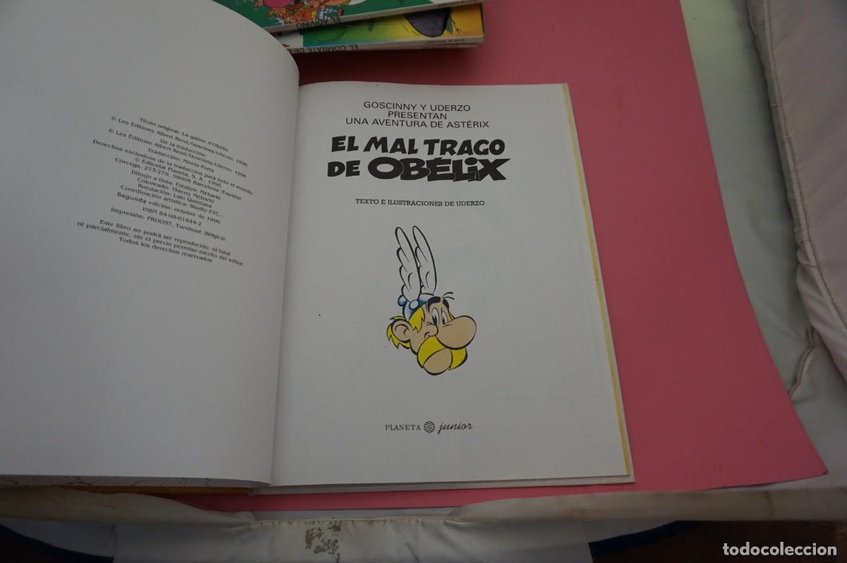 C&oacute;mics: 18C/ ASTERIX - EL MAL TRAGO DE OBELIX - PLANETA JUNIOR - Foto 3