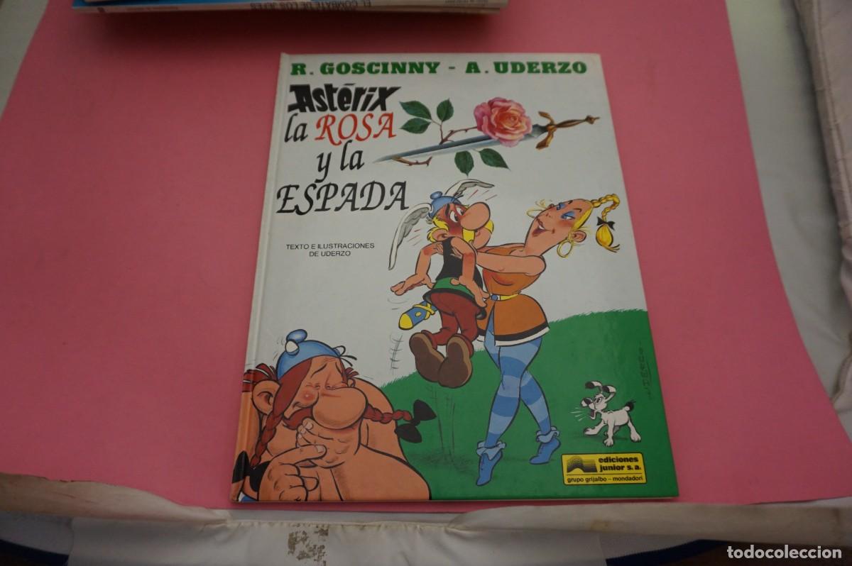 C&oacute;mics: 18C/ ASTERIX - LA ROSA Y LA ESPADA - EDICIONES JUNIOR - Foto 1