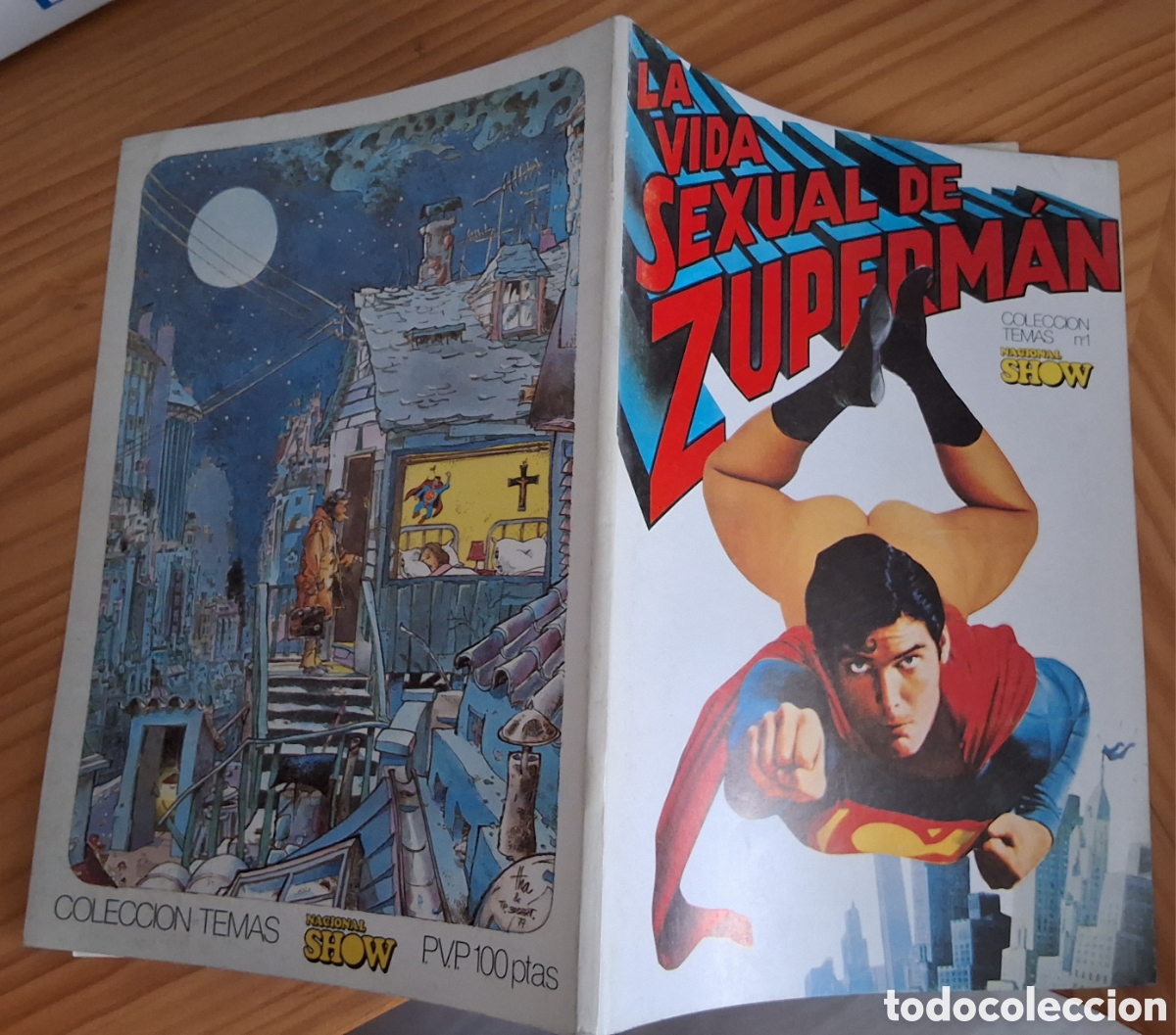 Comics : La vida sexual de zuperman comic para adultos n&uacute;mero 1 a&ntilde;o 1979