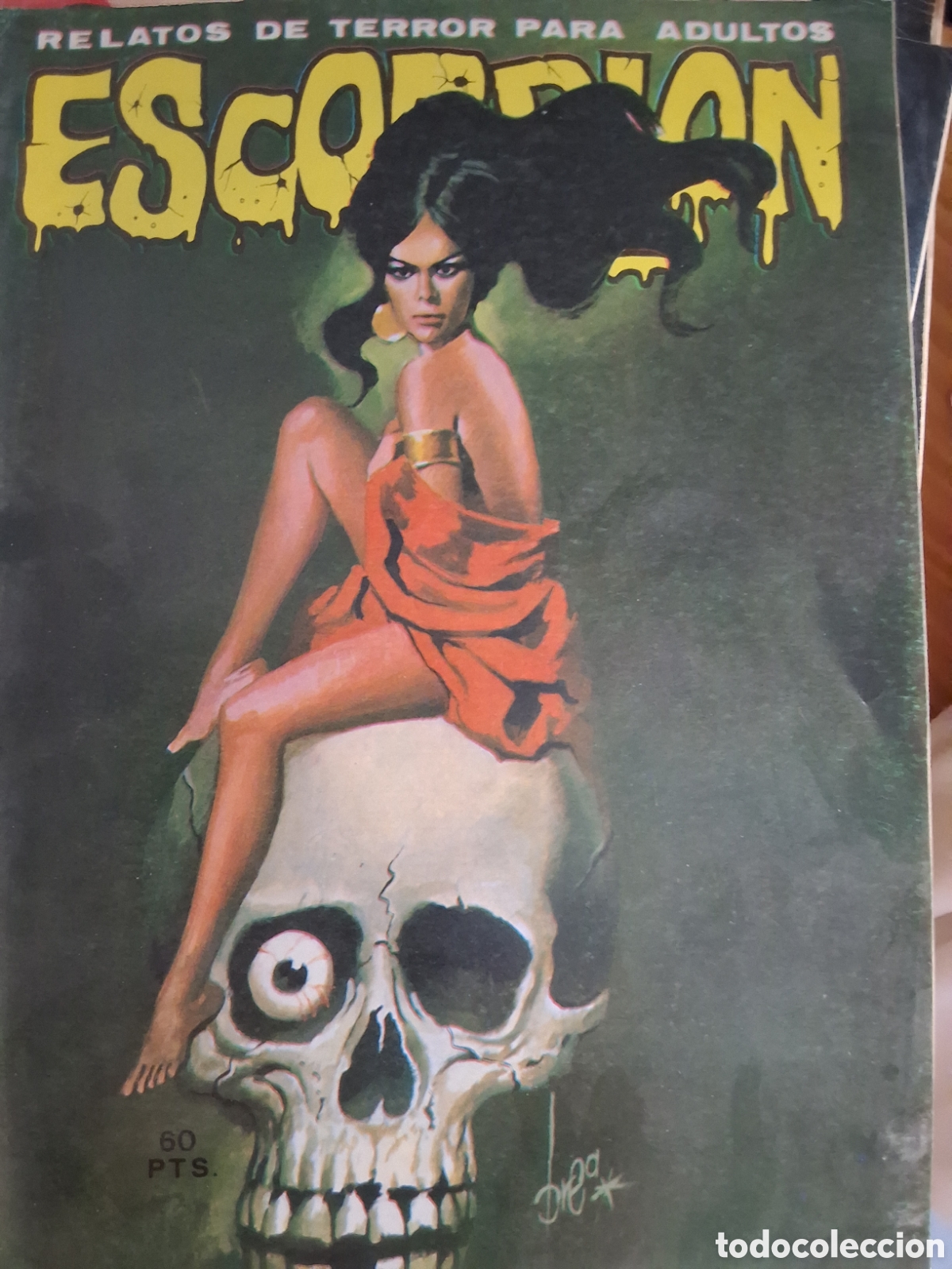 Comics : Escorpion comic terror n&uacute;mero 50 a&ntilde;o 1981