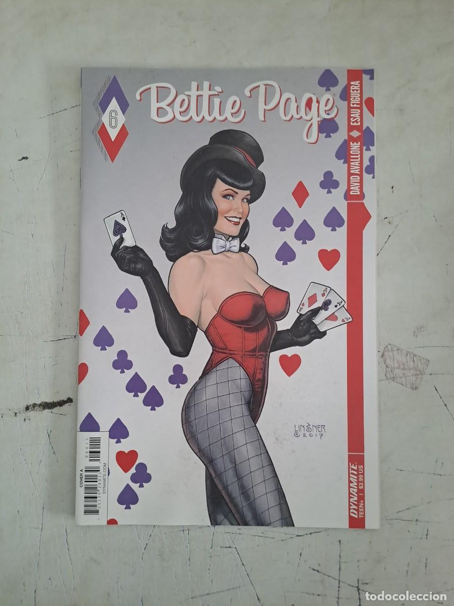 Comics: Bettie Page 6, Dynamite en muy buen estado Bolsa DA