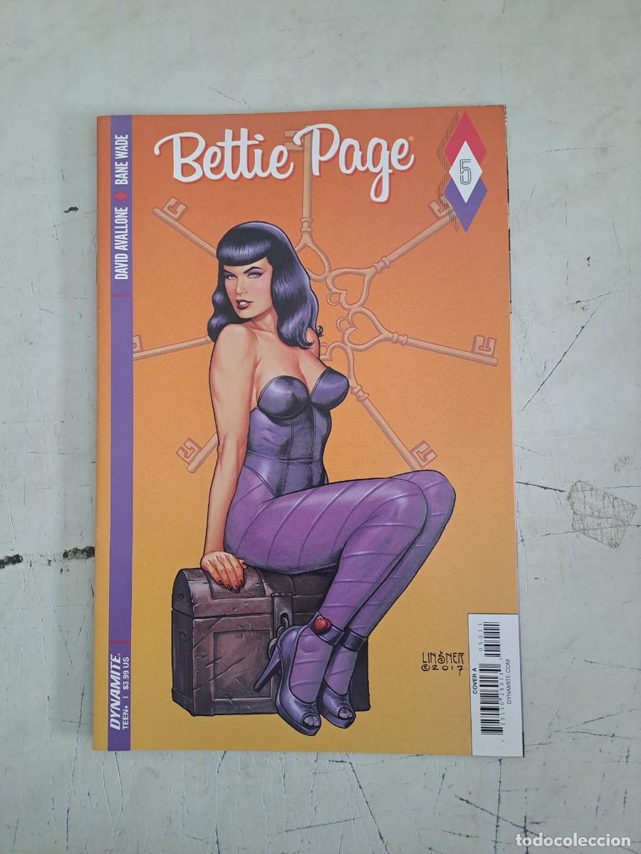Comics: Bettie Page 5, Dynamite en muy buen estado Bolsa DA