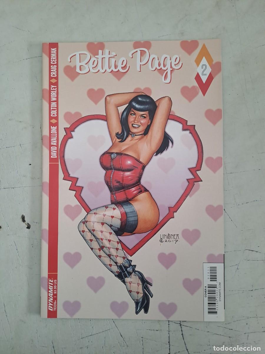 Comics: Bettie Page 2, Dynamite en muy buen estado Bolsa DA