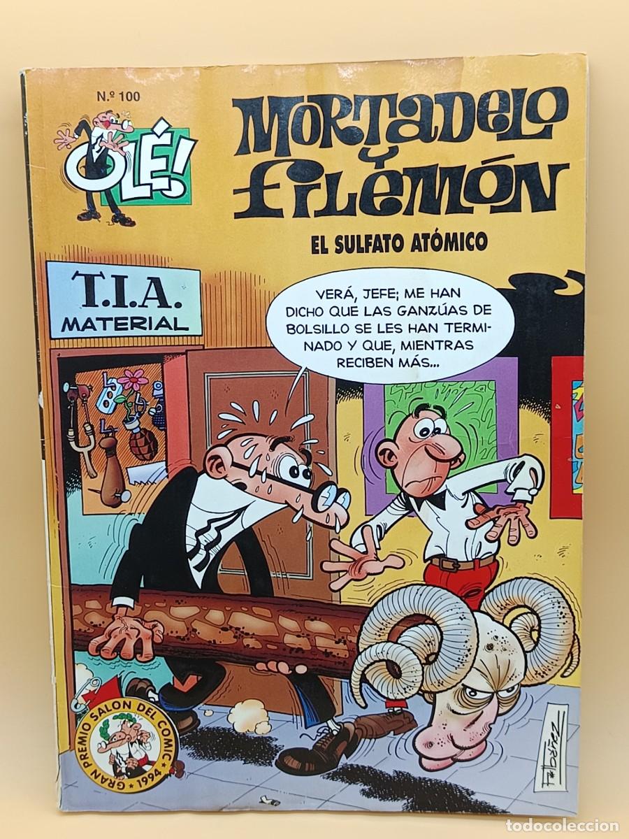 C&oacute;mics: MORTADELO Y FILEMON,OLE- EDICIONES B- N.100