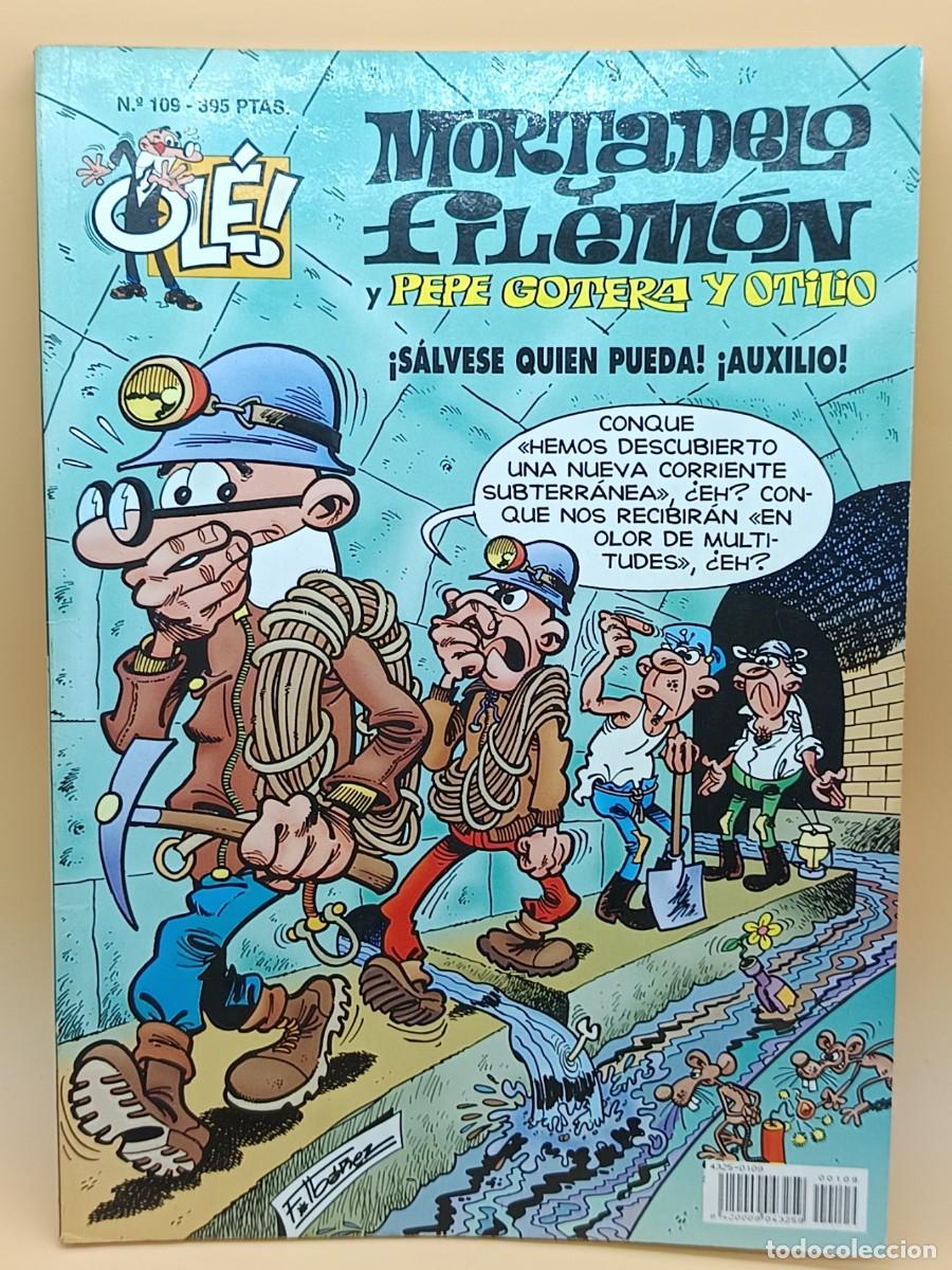 C&oacute;mics: MORTADELO Y FILEMON,OLE- EDICIONES B- N.109 - Foto 1