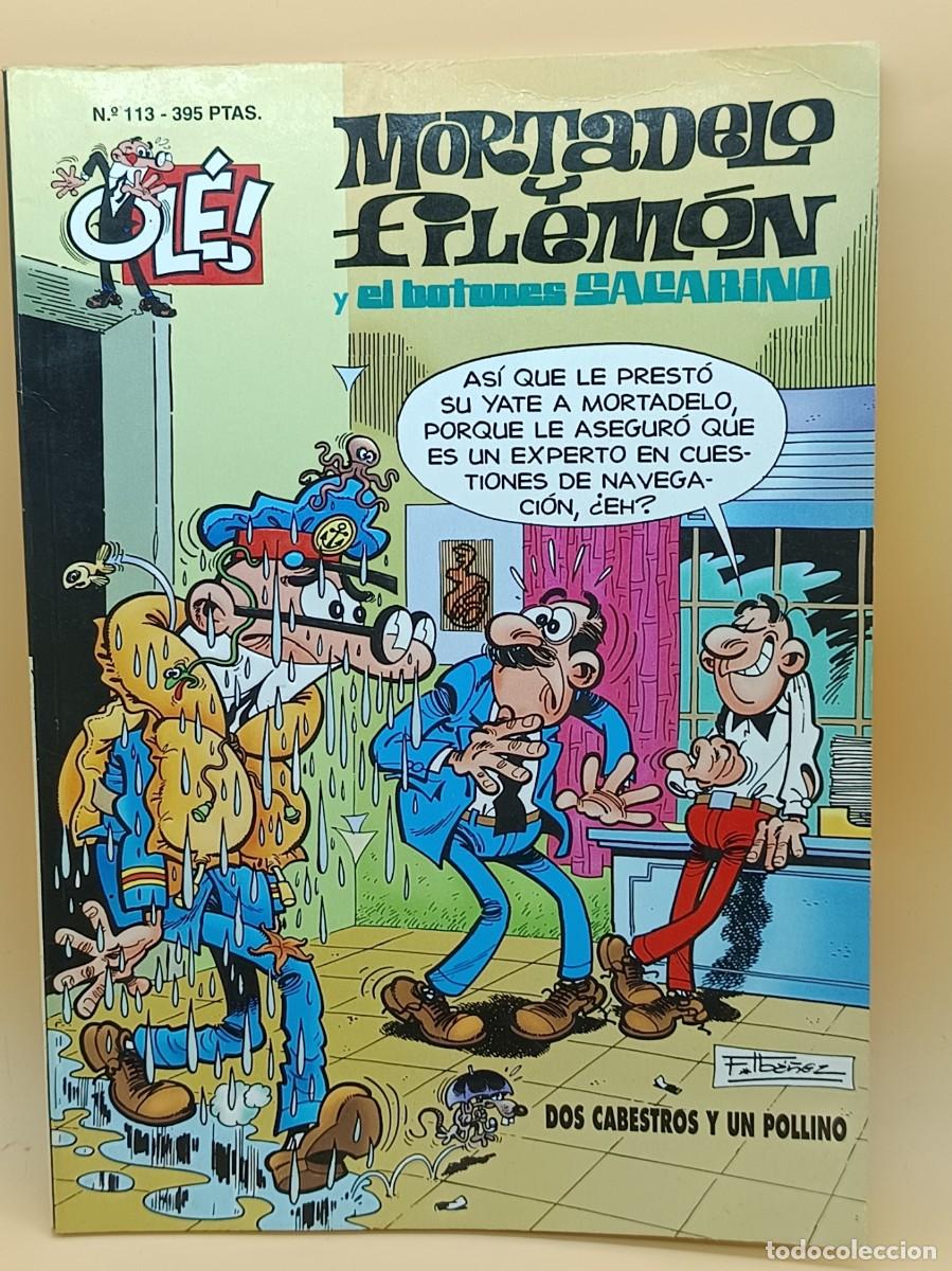 Comics : MORTADELO Y FILEMON,OLE- EDICIONES B- N.113