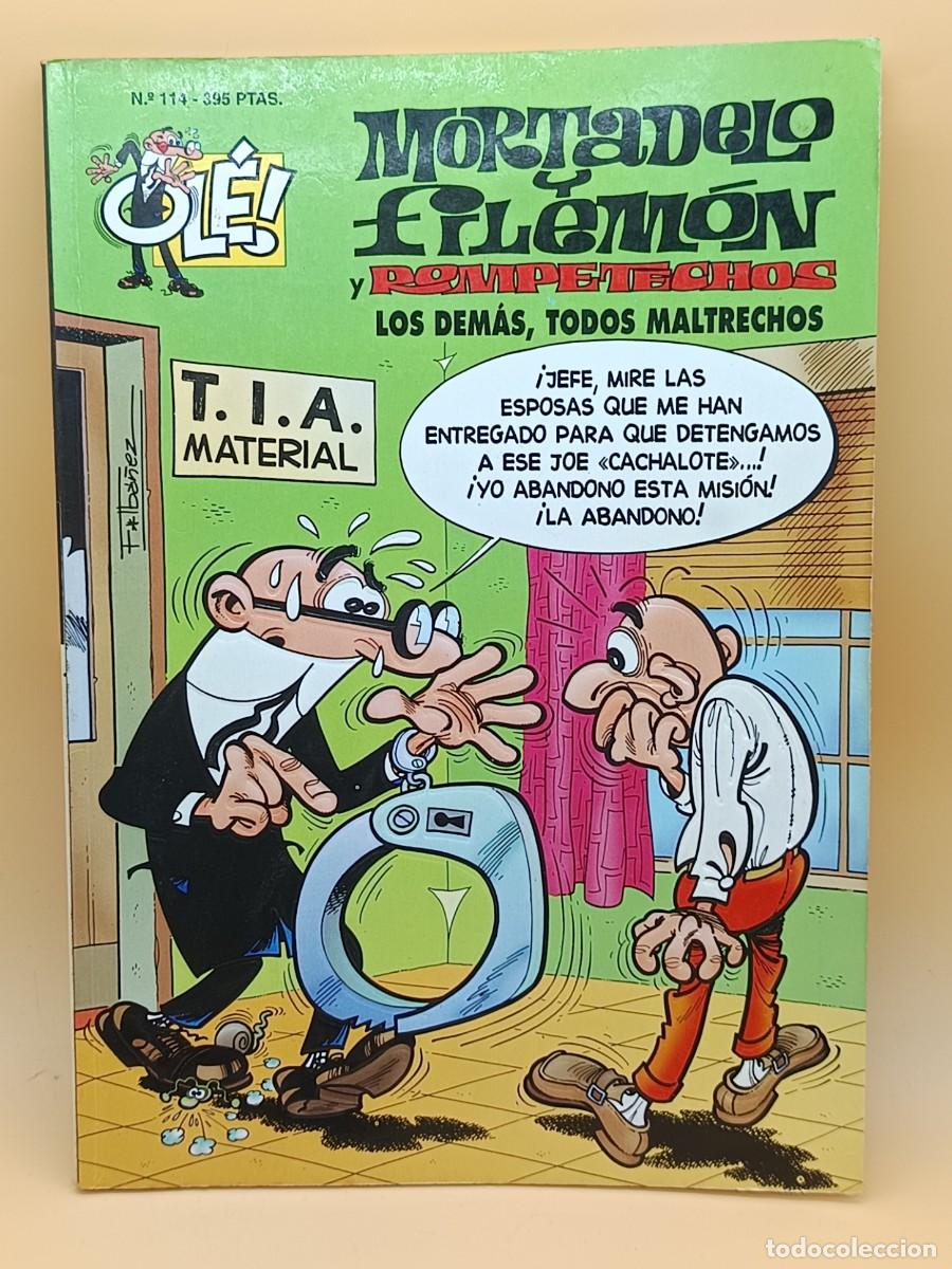 Comics: MORTADELO Y FILEMON,OLE- EDICIONES B- N.114