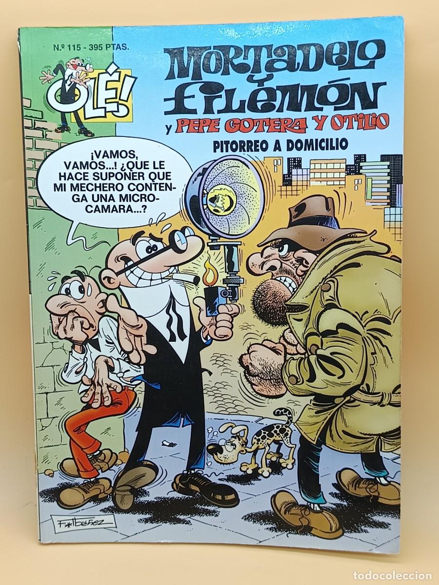 Fumetti: MORTADELO Y FILEMON,OLE- EDICIONES B- N.115