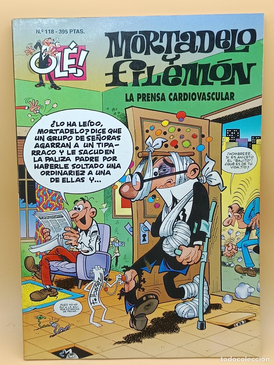 C&oacute;mics: MORTADELO Y FILEMON,OLE- EDICIONES B- N.118 - Foto 1
