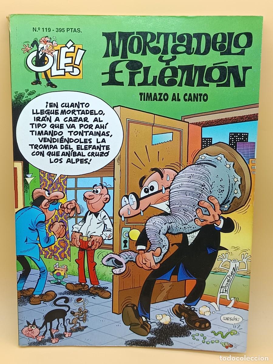 C&oacute;mics: MORTADELO Y FILEMON,OLE- EDICIONES B- N.119 - Foto 1