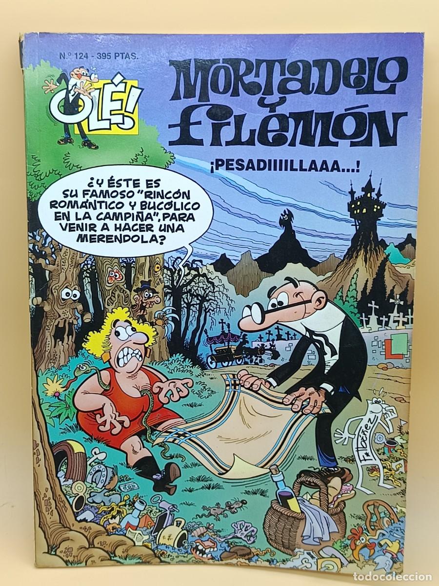 Comics : MORTADELO Y FILEMON,OLE- EDICIONES B- N.124