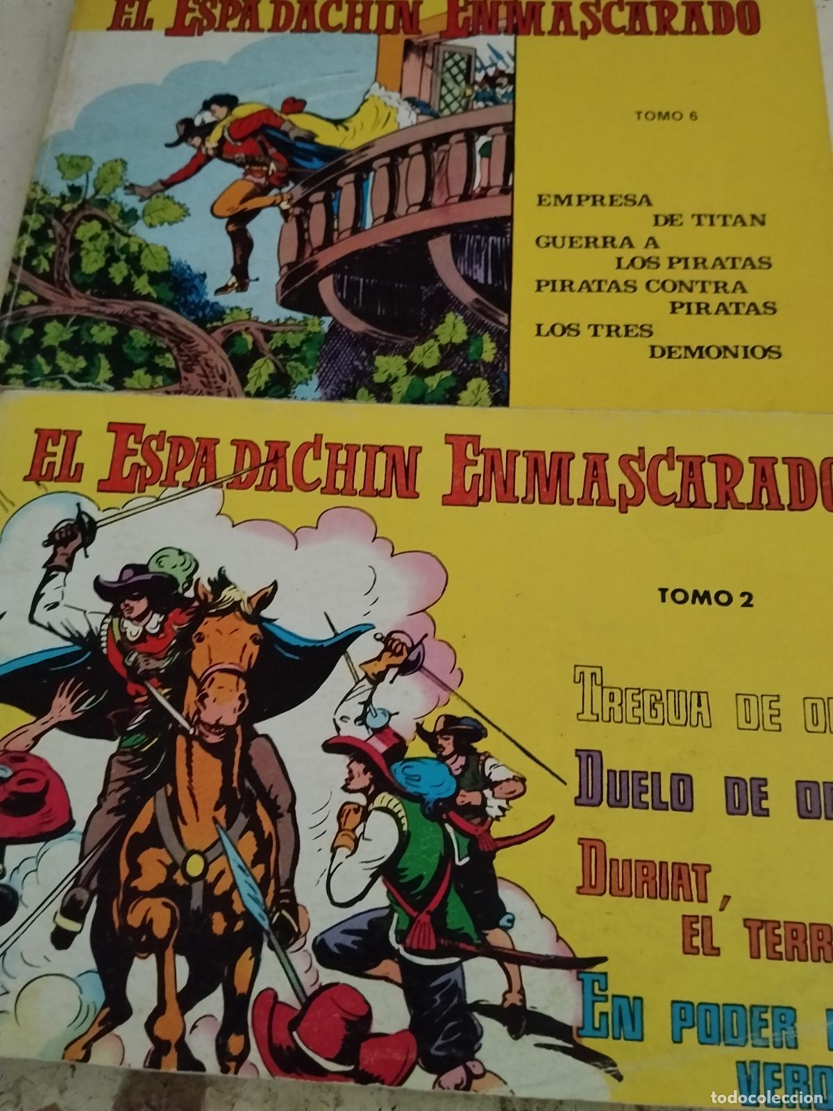Fumetti: EL ESPADACHIN EMMASCARADO. 2 TOMOS