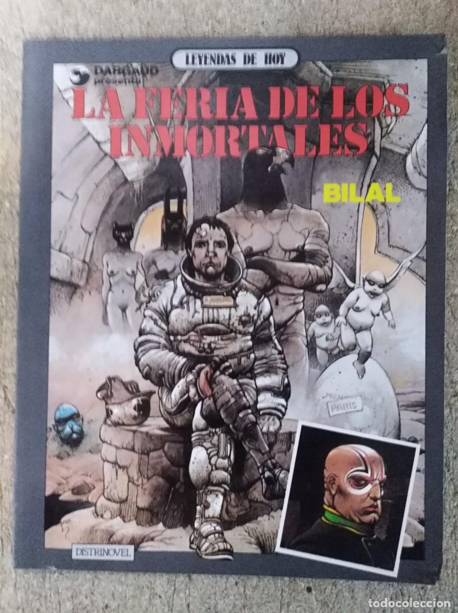 Comics : La feria de los Inmortales.Enki Bilal.Distrinovel