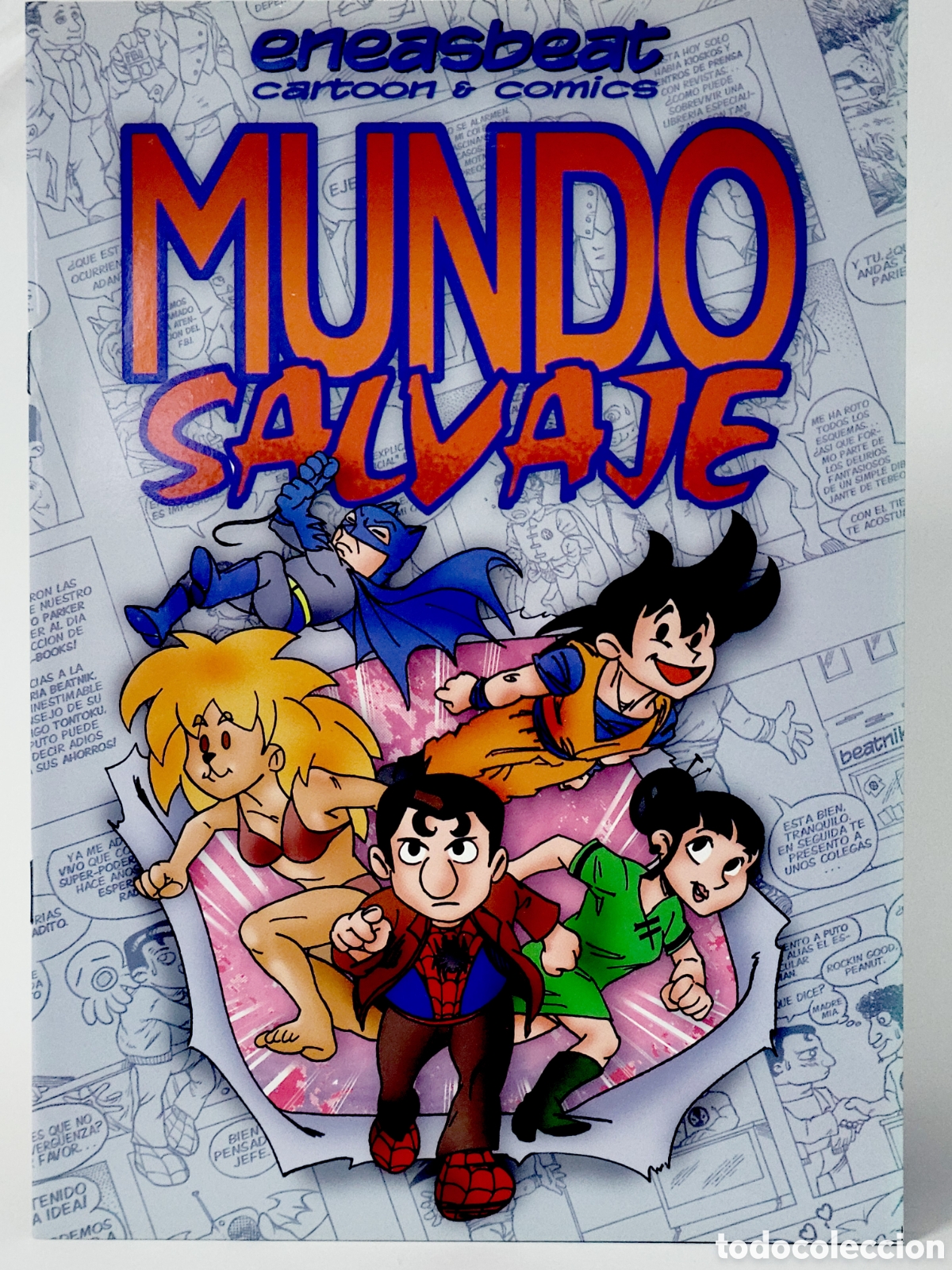 Comics : C&Oacute;MIC MUNDO SALVAJE ENEASBEAT CARTOON C&Oacute;MICS GRAPA DE KIOSCO