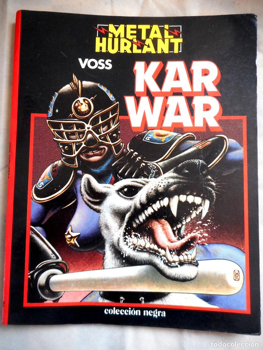 Comics : COLECCI&Oacute;N NEGRA N&ordm;12 KAR WAR (EUROCOMIC-MAYO 1983) ALAIN VOSS