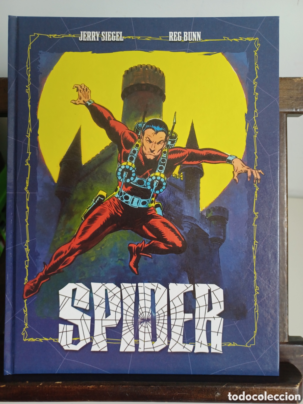 Comics : Spider. Tomo 3/ Jerry Siegel & Reg Bunn/ Dolmen/ NUEVO A ESTRENAR