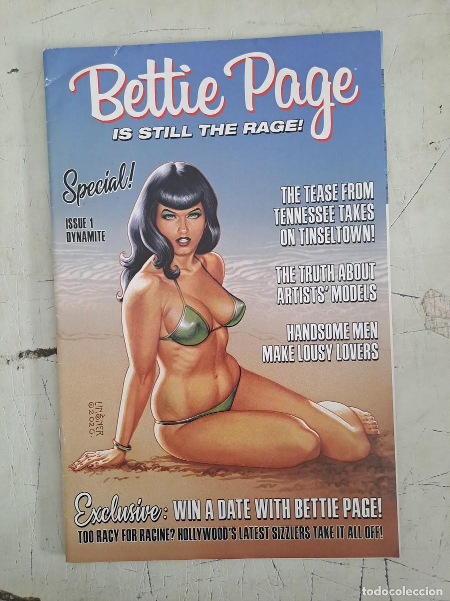 C&oacute;mics: Bettie Page special, Dynamite en muy buen estado Bolsa DA