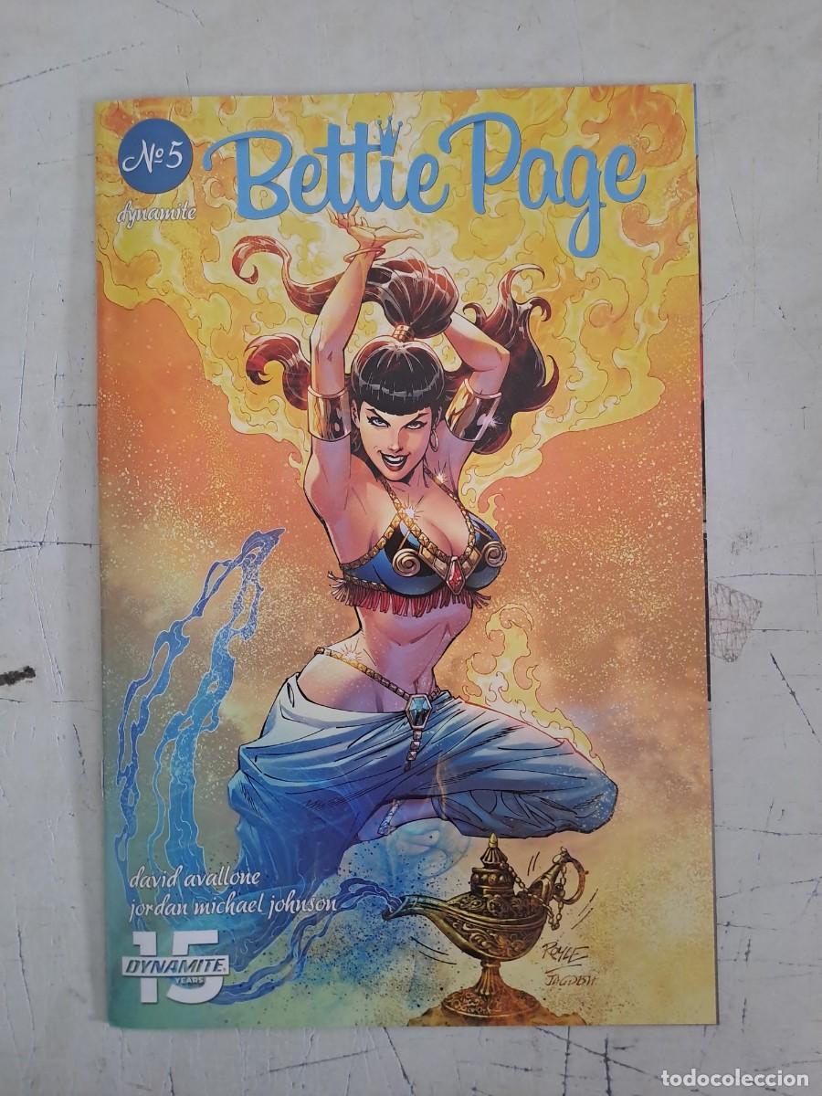 C&oacute;mics: Bettie Page 5, Dynamite en muy buen estado Bolsa DA