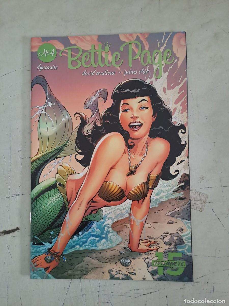 C&oacute;mics: Bettie Page 4, Dynamite en muy buen estado Bolsa DA