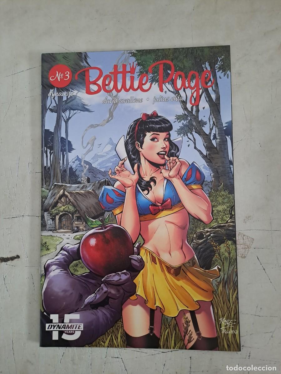 C&oacute;mics: Bettie Page 3, Dynamite en muy buen estado Bolsa DA