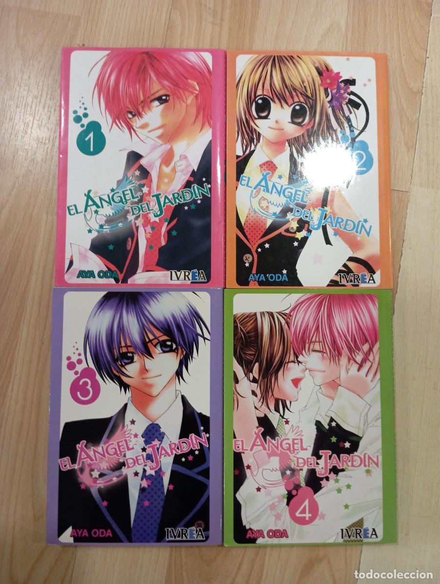 C&oacute;mics: 'El &aacute;ngel del jard&iacute;n'. Aya Oda. 4 vol&uacute;menes.