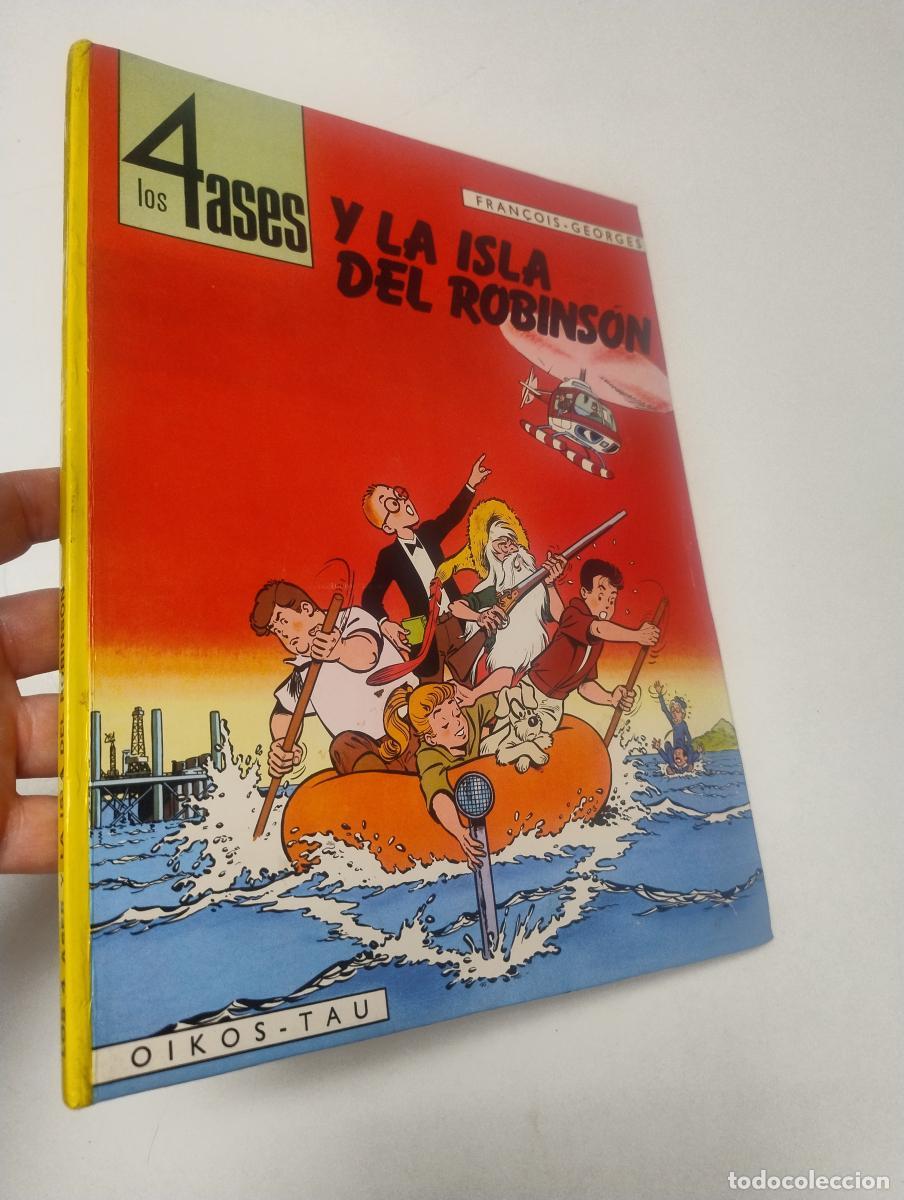 C&oacute;mics: Los 4 ases y la isla del Robins&oacute;n - Fran&ccedil;ois-Georges