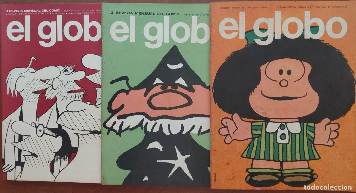 C&oacute;mics: EL GLOBO TOMOS 1-2-3 (BURULAN EDICIONES - 1973) 27x20