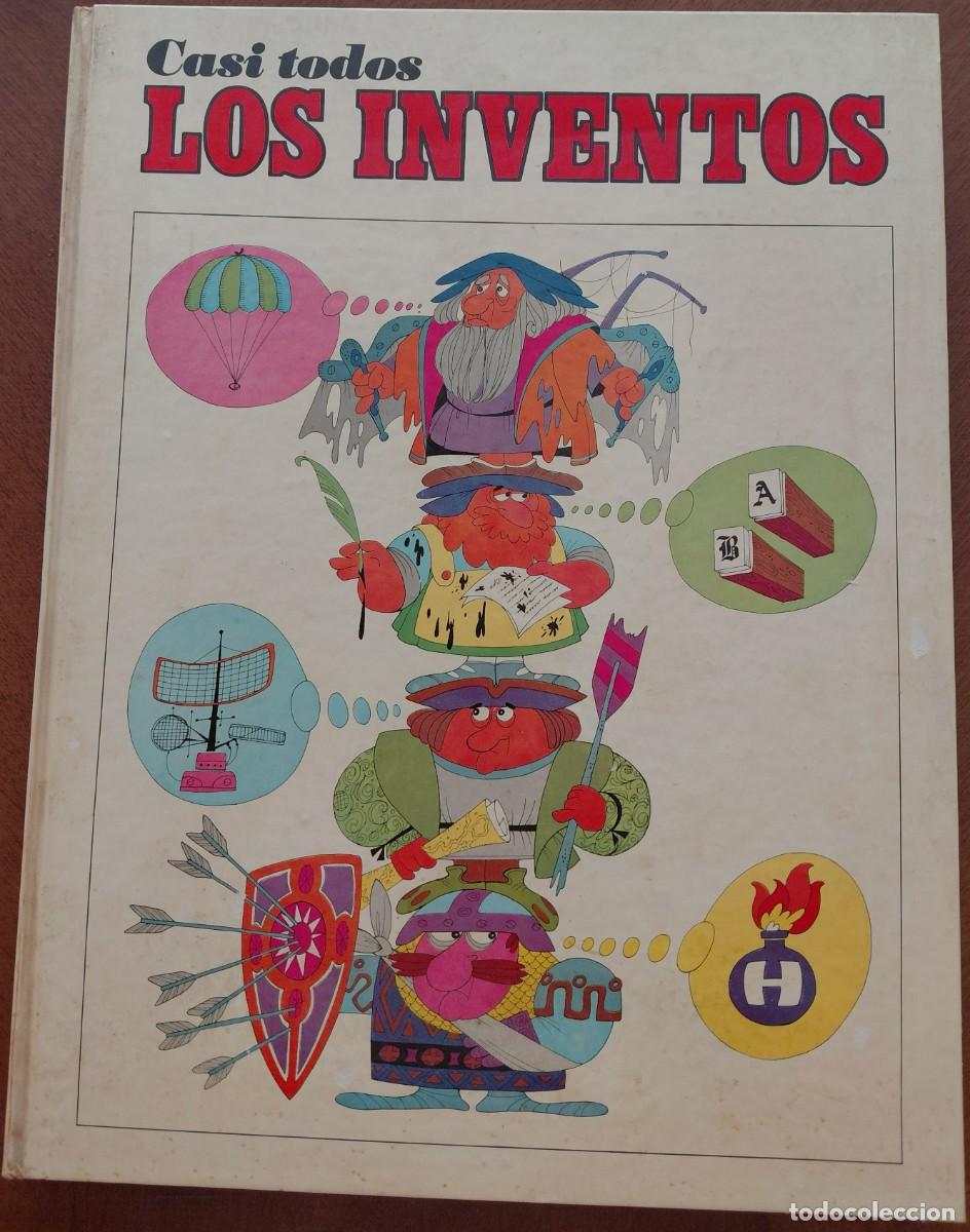 C&oacute;mics: CASI TODOS LOS INVENTOS TOMOS n&uacute;m. 1 TAPA DURA (EDICIONES PAULINAS - 1973) 31x24