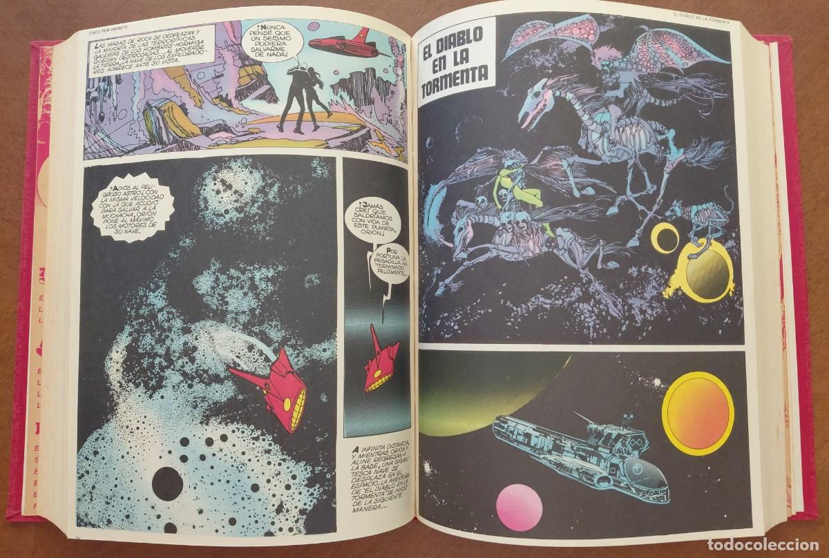 C&oacute;mics: 5 POR INFINITO COLECCI&Oacute;N COMPLETA DE 4 TOMOS (BURU LAN S.A. EDICONES - 1974)