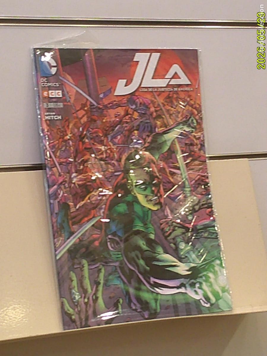 C&oacute;mics: JLA LIGA DE LA JUSTICIA DE AMERICA N&ordm; 3 BRIAN HITCH DC - ECC