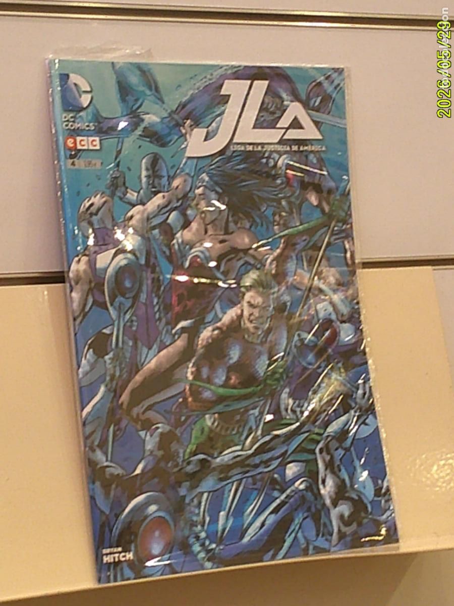 C&oacute;mics: JLA LIGA DE LA JUSTICIA DE AMERICA N&ordm; 4 BRIAN HITCH DC - ECC